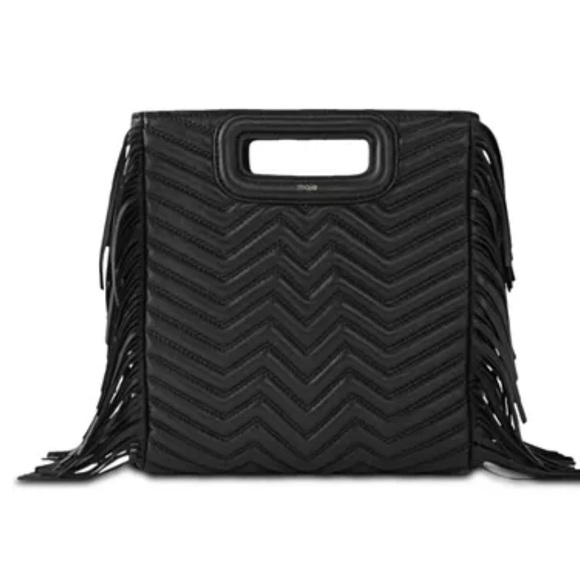 MAJE- Quilted Leather Small Bag - Picture 5 of 7